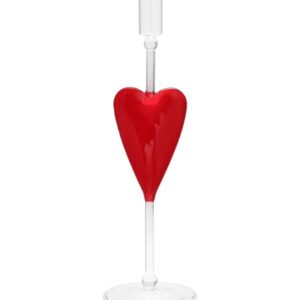 Poetic Love Candle Holder - Red