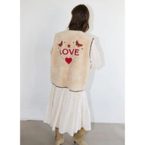 JaceLL Love Vest - Beige
