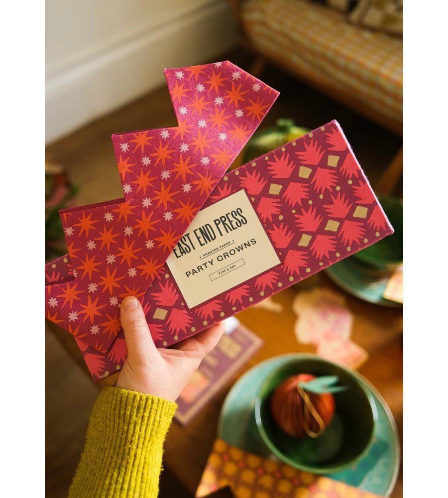 Party Crowns - Pink & Red