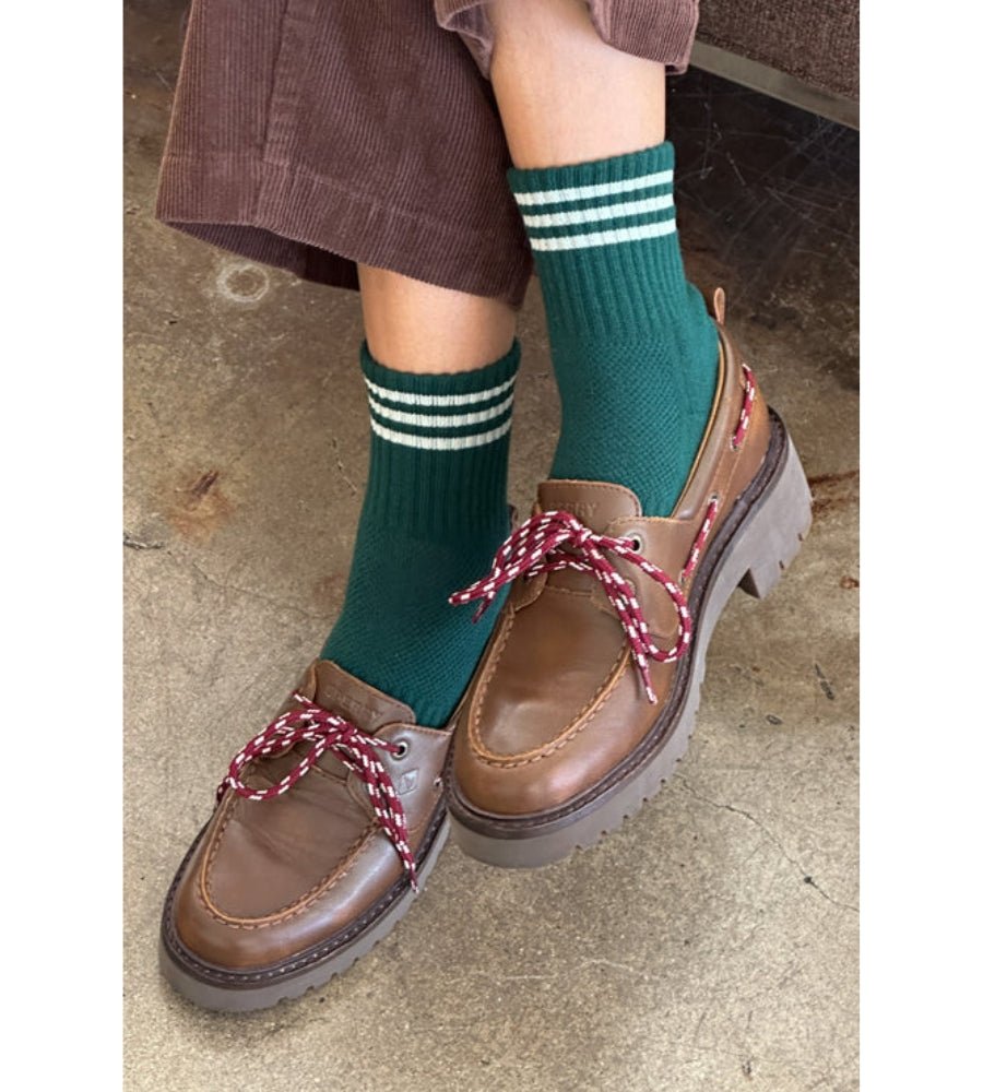 Girlfriend Socks - Hunter Green