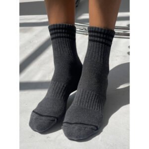 Girlfriend Socks - Soot