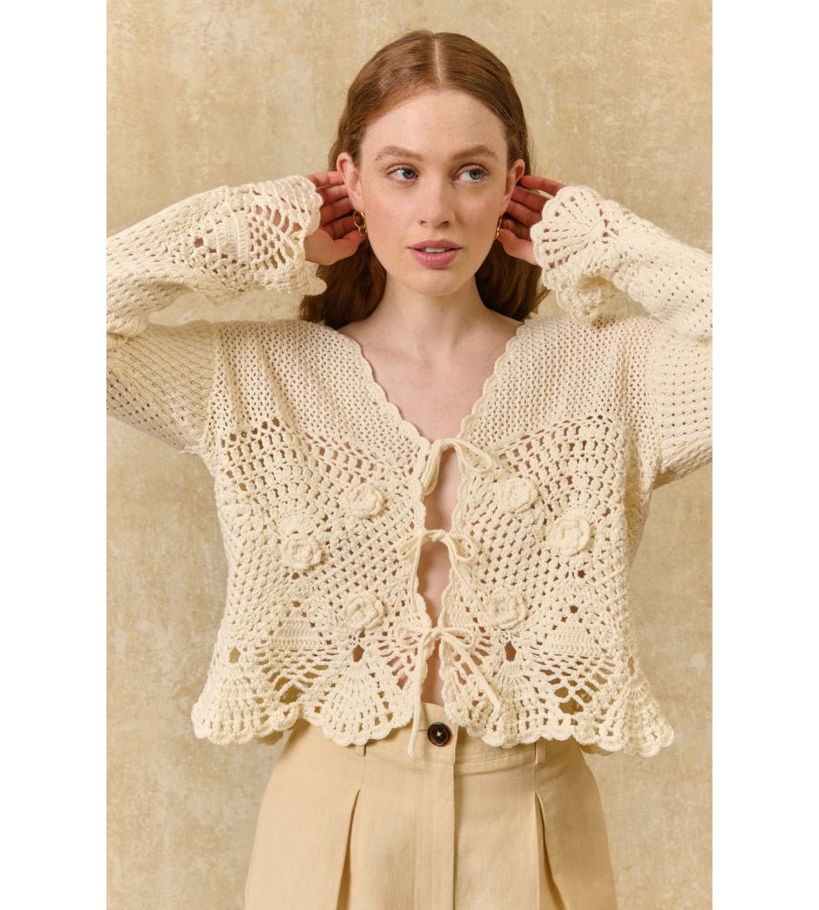 Molya Cardigan - Cream