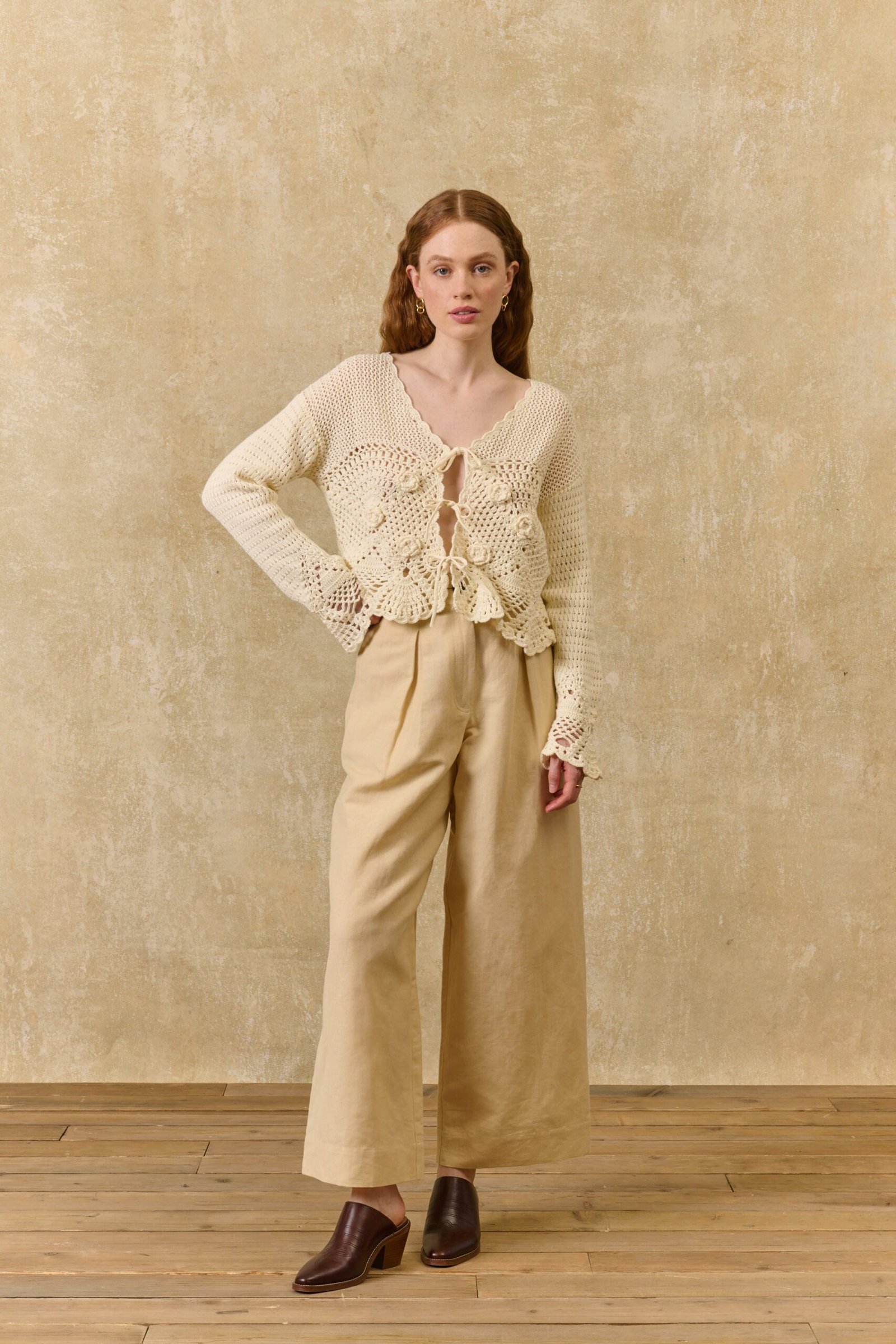 Molya Cardigan - Cream - Image 2