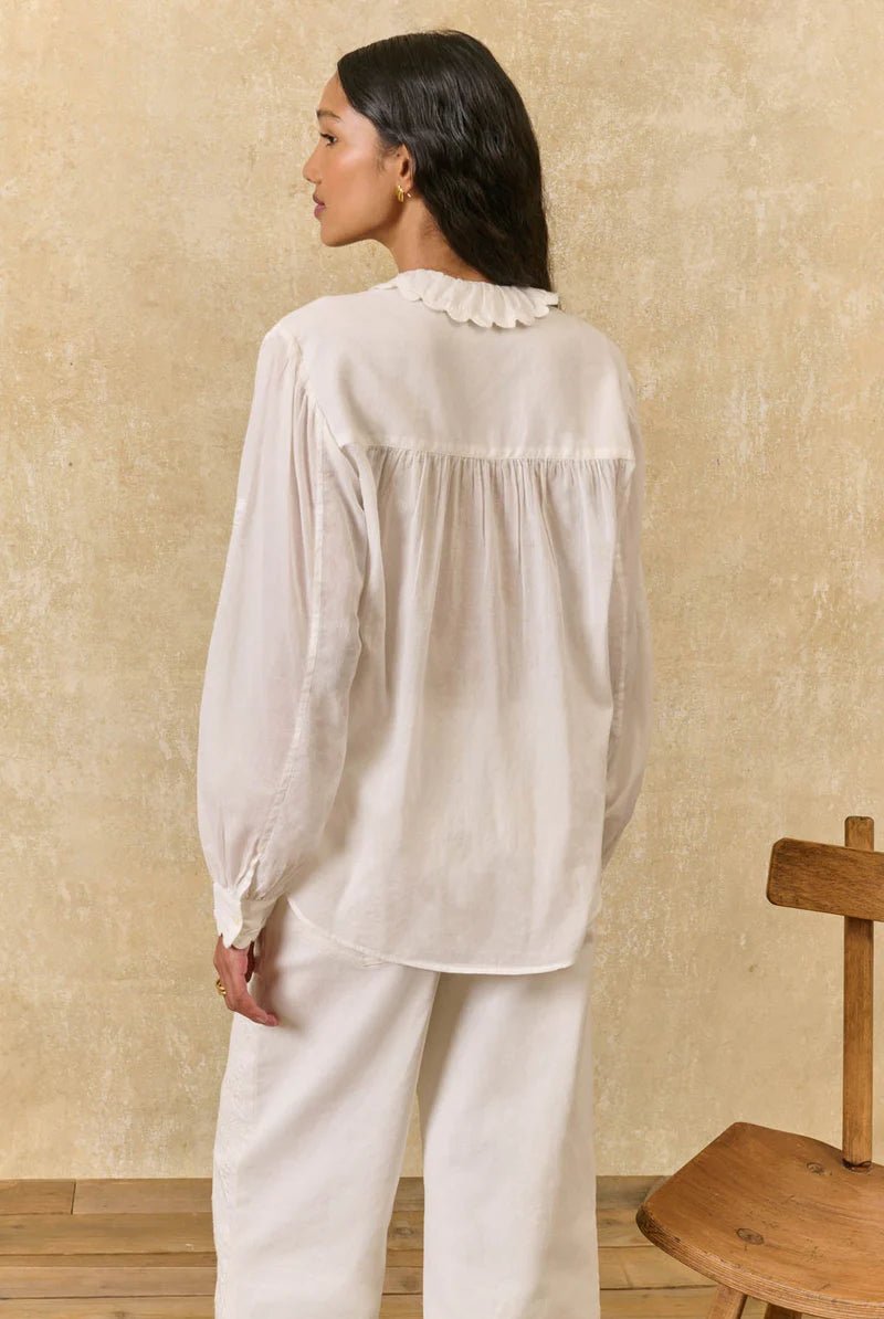 Cora Shirt - Off White - Image 5