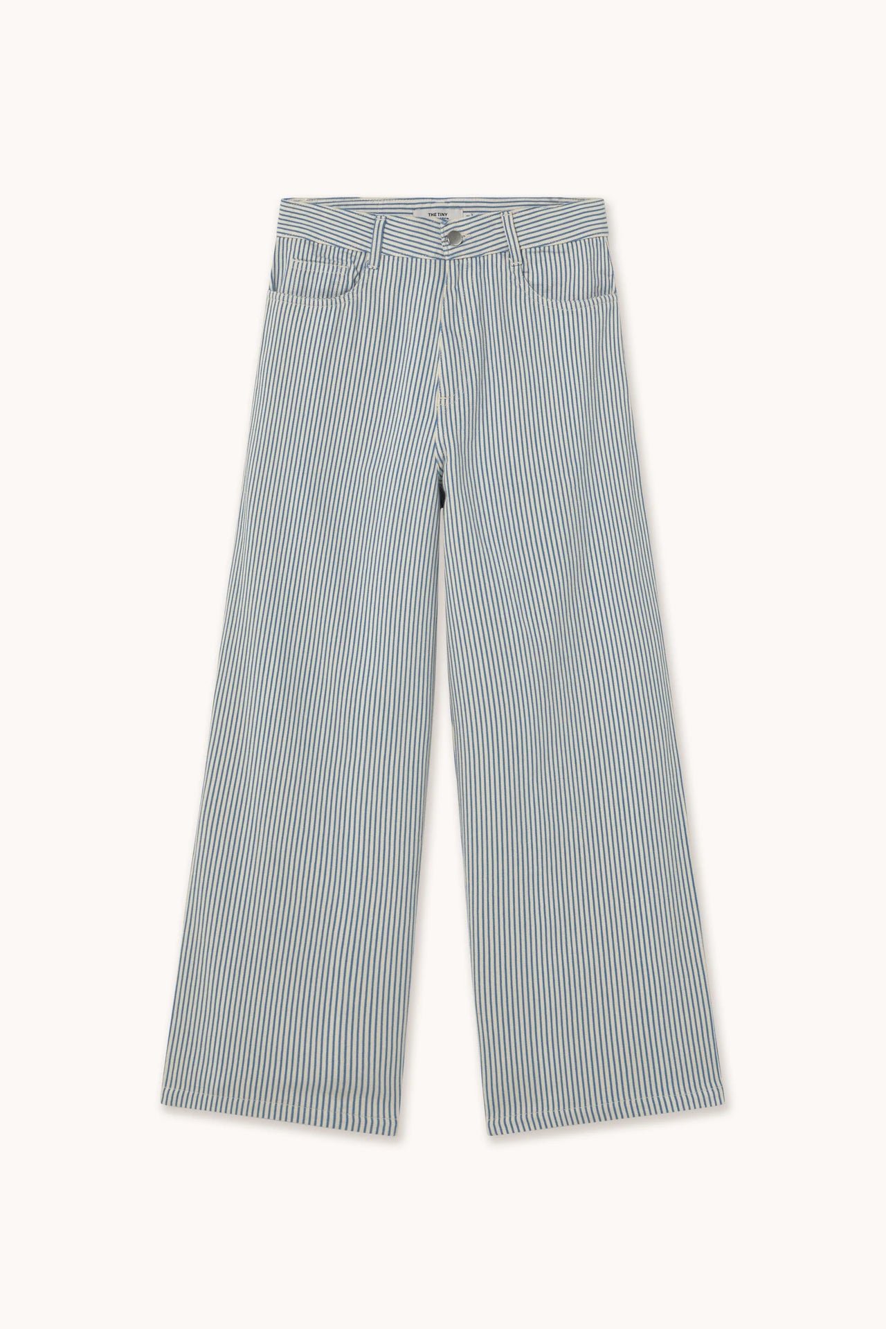 Berta Striped Jeans - Light Cream - Image 2