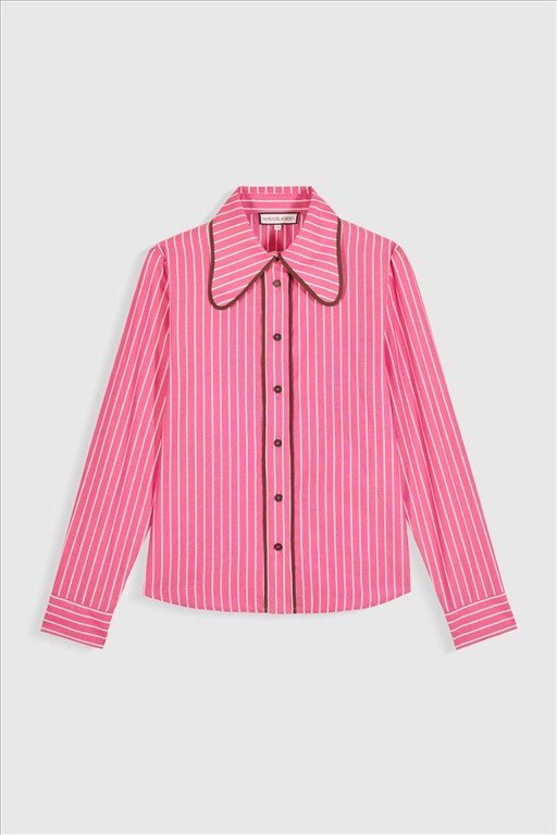 Ala Shirt - Fuchsia Stripes - Image 4