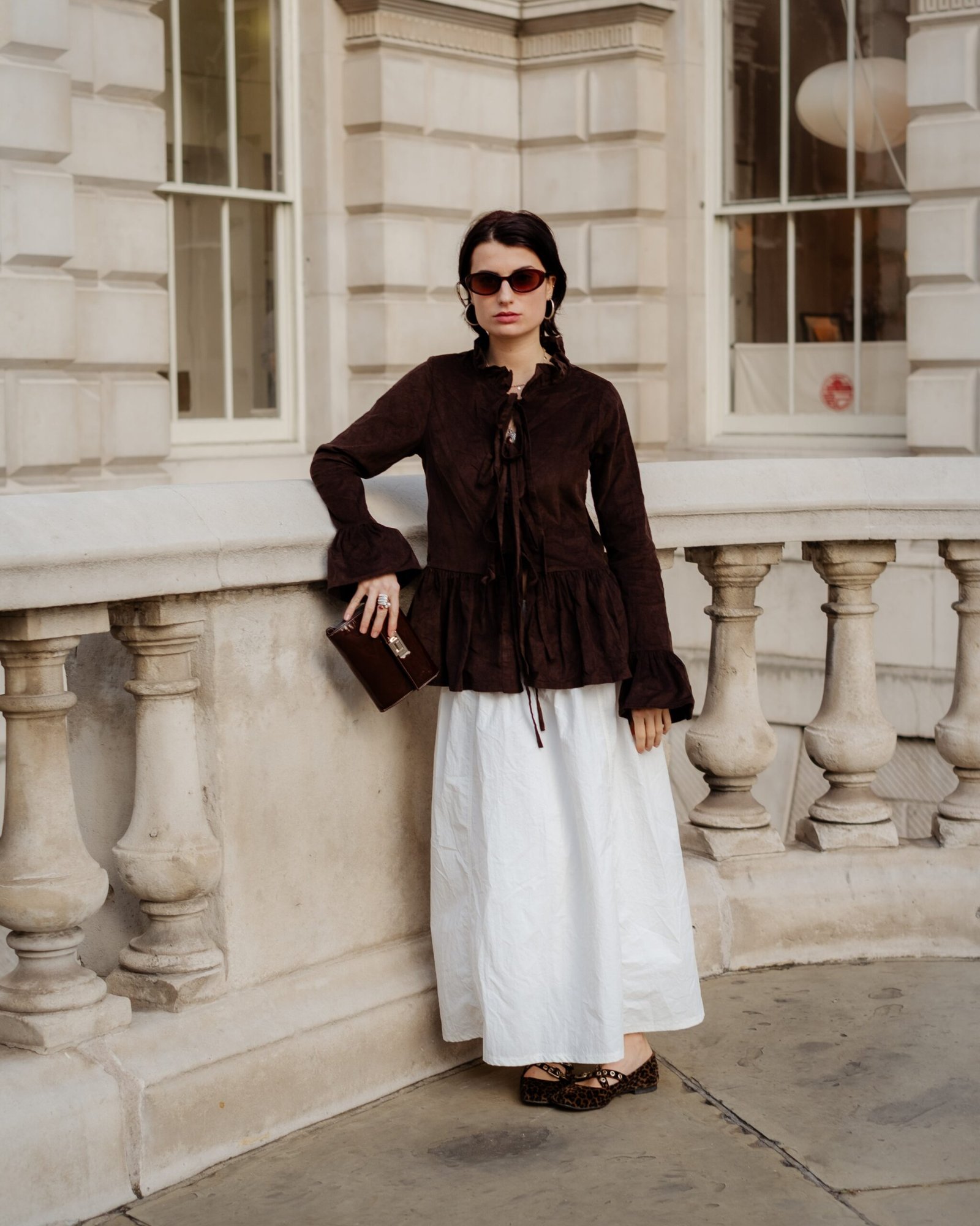 Tinky Blouse in Chocolate Cord - Image 6