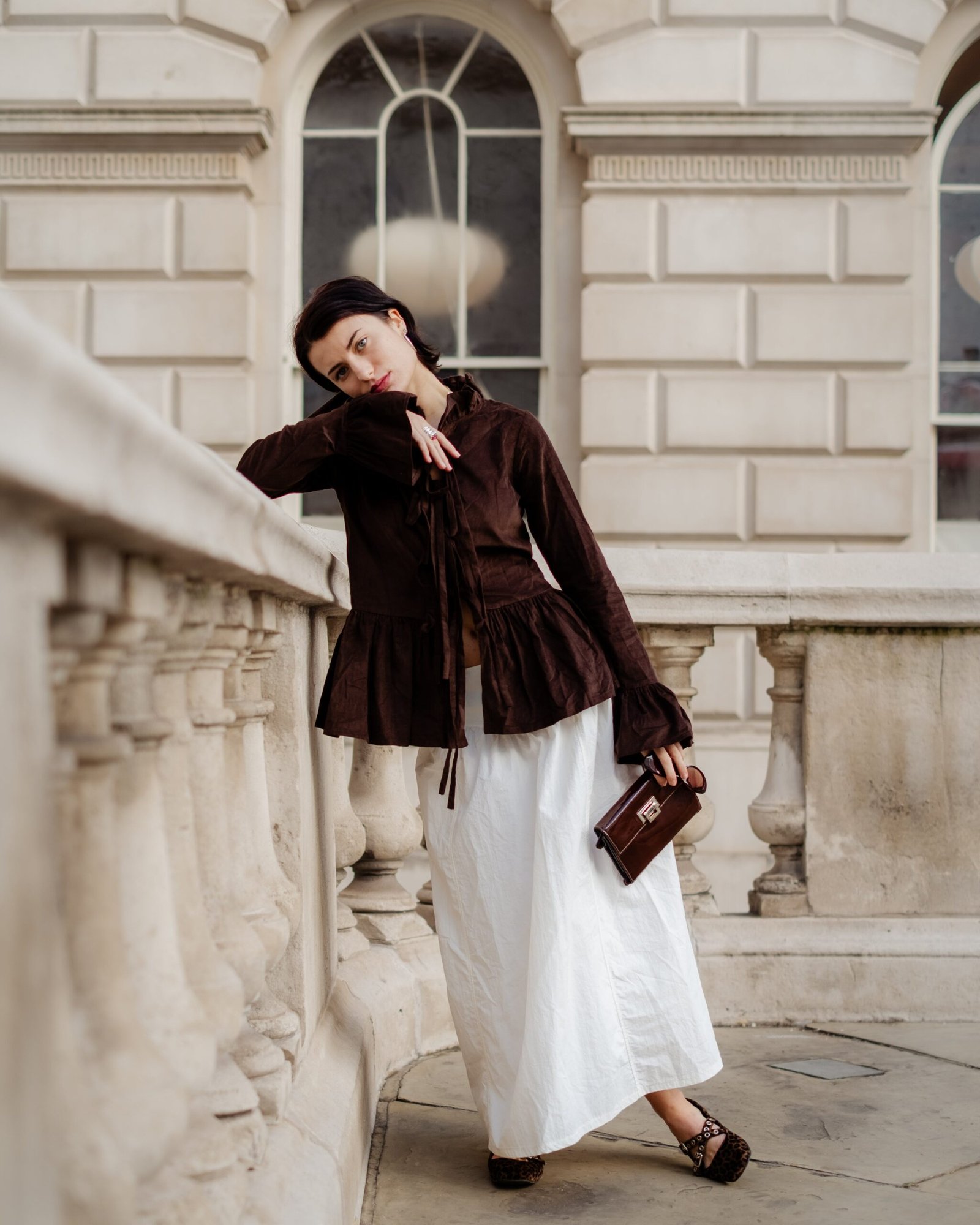 Tinky Blouse in Chocolate Cord - Image 5