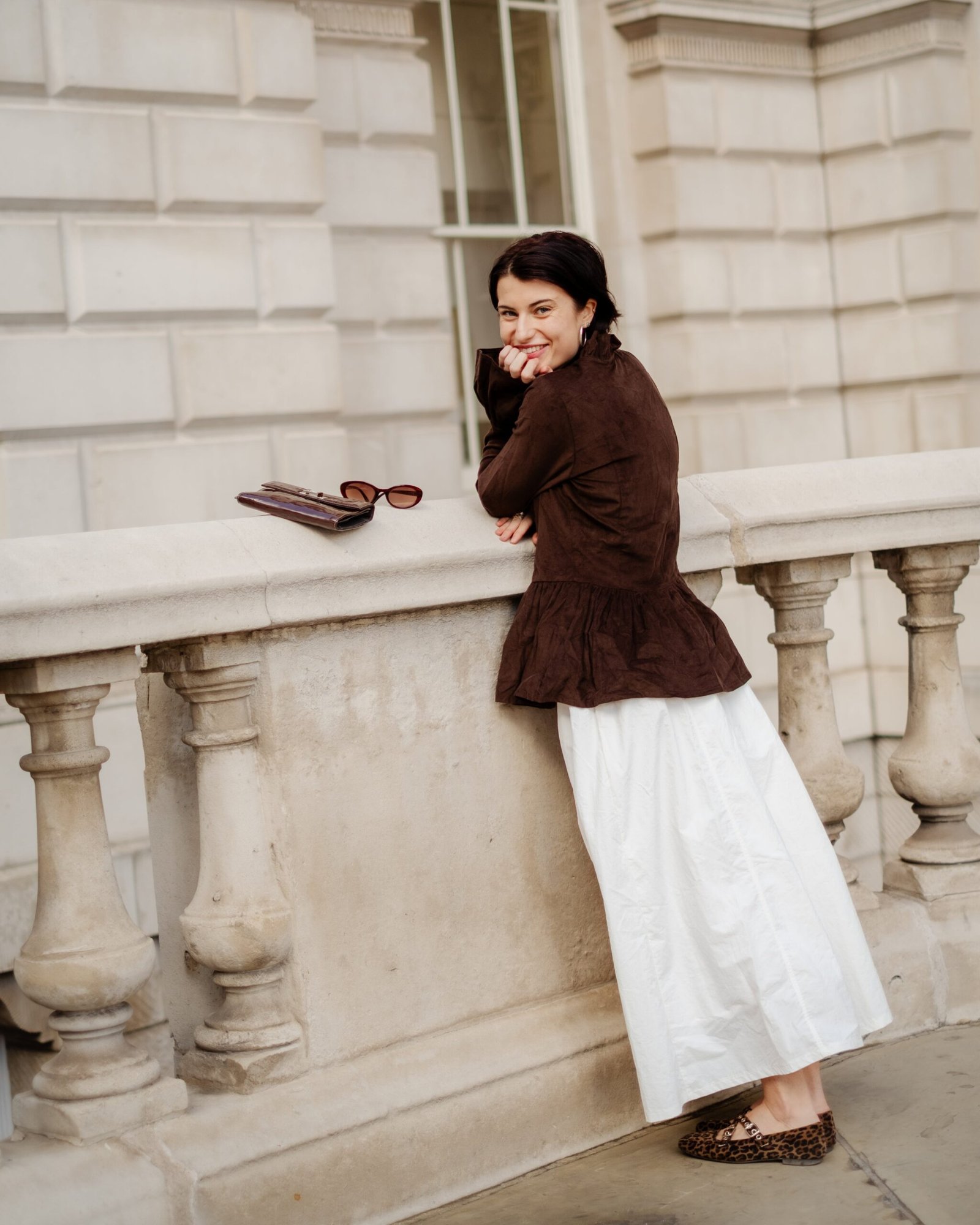 Tinky Blouse in Chocolate Cord - Image 4