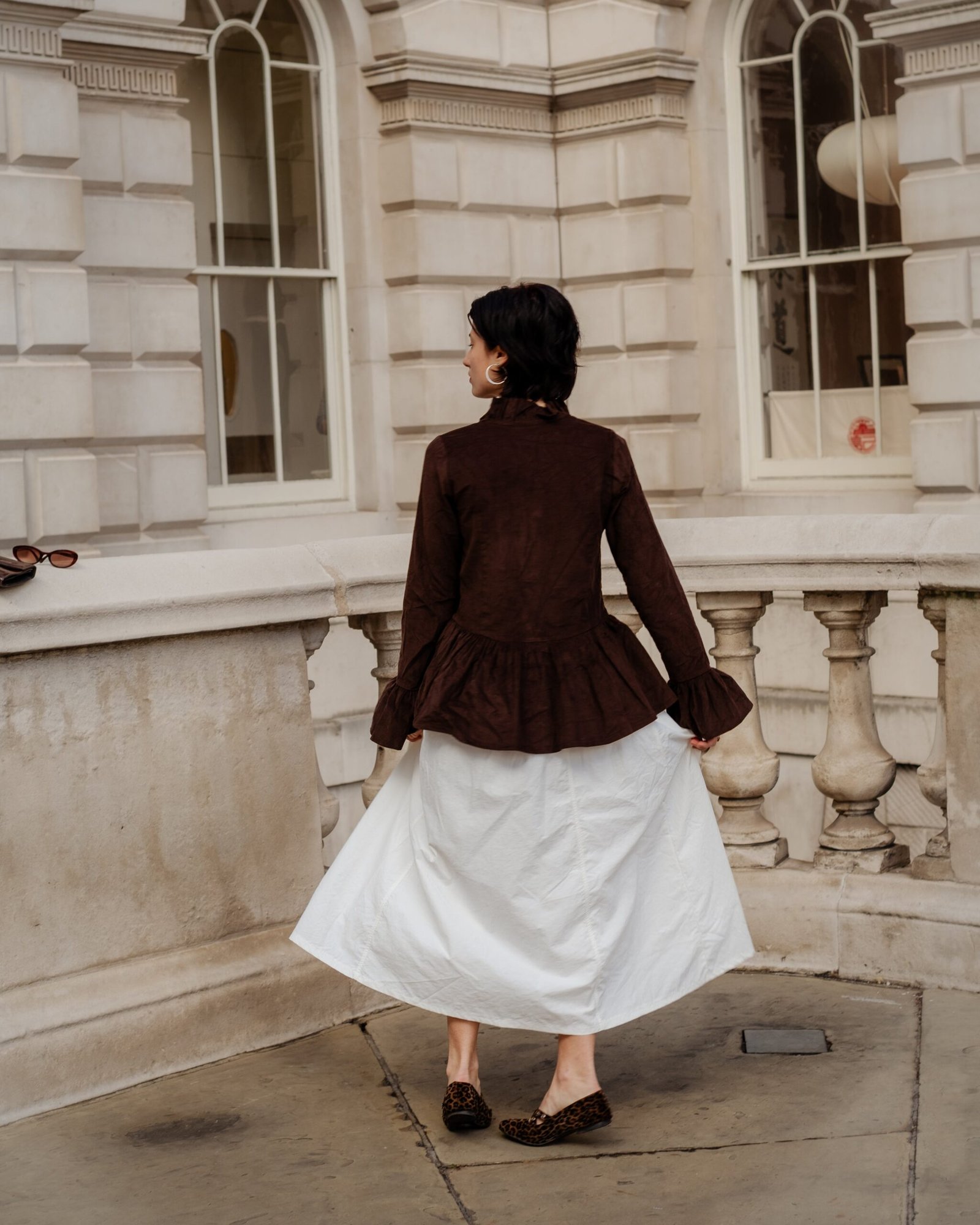 Tinky Blouse in Chocolate Cord - Image 3