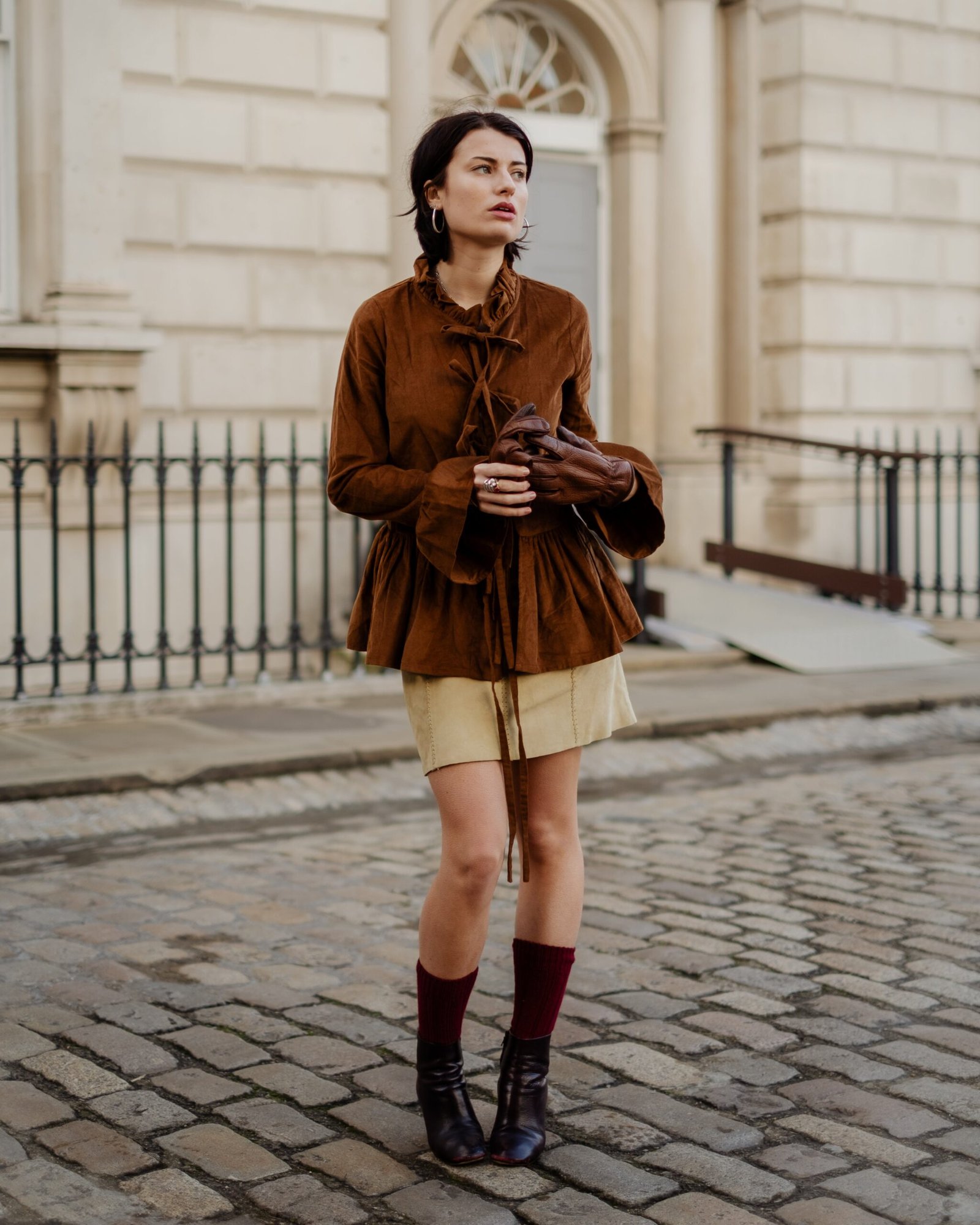 Tinky Blouse in Vicuna Cord - Image 2