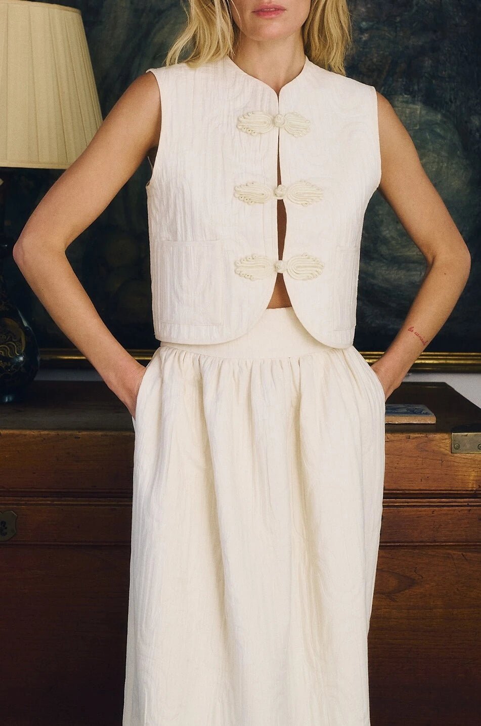 Vienna Vest - White - Image 2
